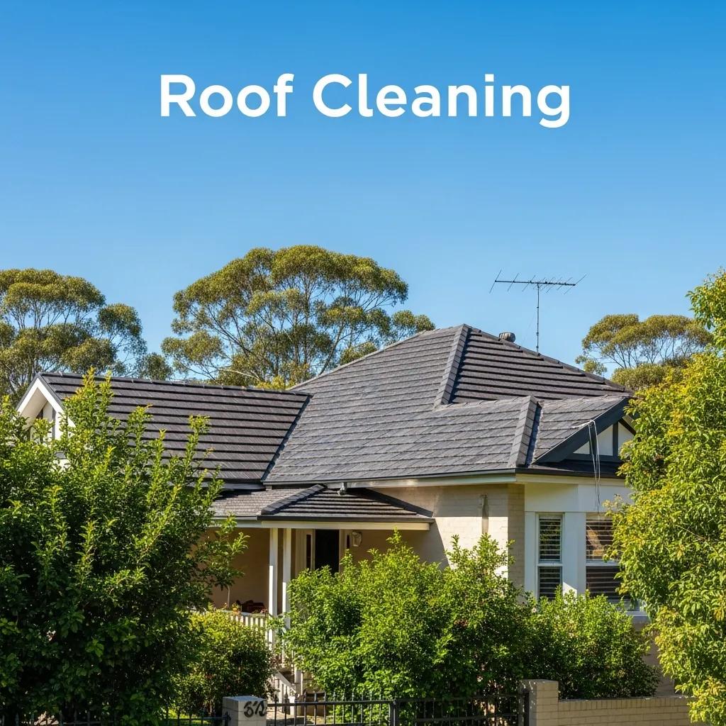 Clean roof in Sydney under a clear blue sky, emphasizing the importance of seasonal roof maintenance