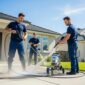 professional exterior cleaning service team using high pressure washing equipment on a residential property f56863ff 06d9 46d1 87b1 14b0cf02121b 85x85